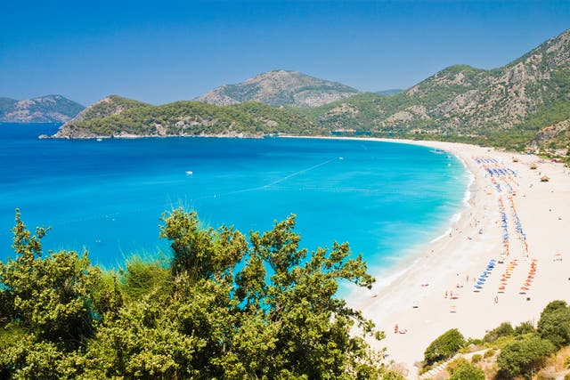 <p>Oludeniz beach, Fethie, Turkey</p>
