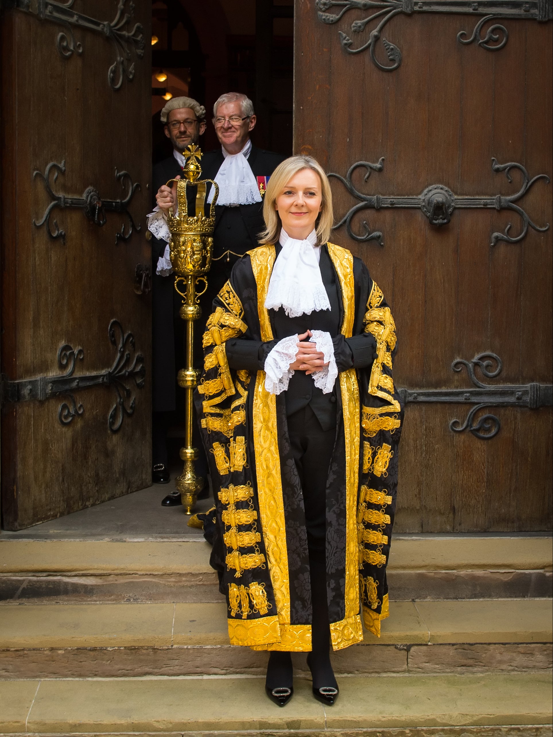 Truss became the first woman ever to hold the role of lord chancellor in 2016