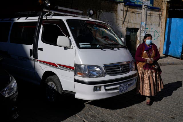 BOLIVIA-MUJERES CONDUCTORAS