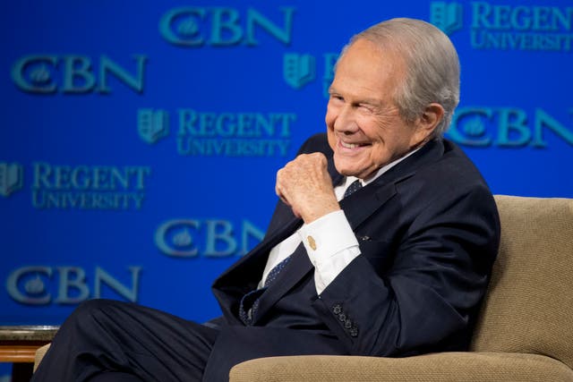 <p>File: Pat Robertson says Vladimir Putin was ‘compelled by god’ to invade Ukraine </p>
