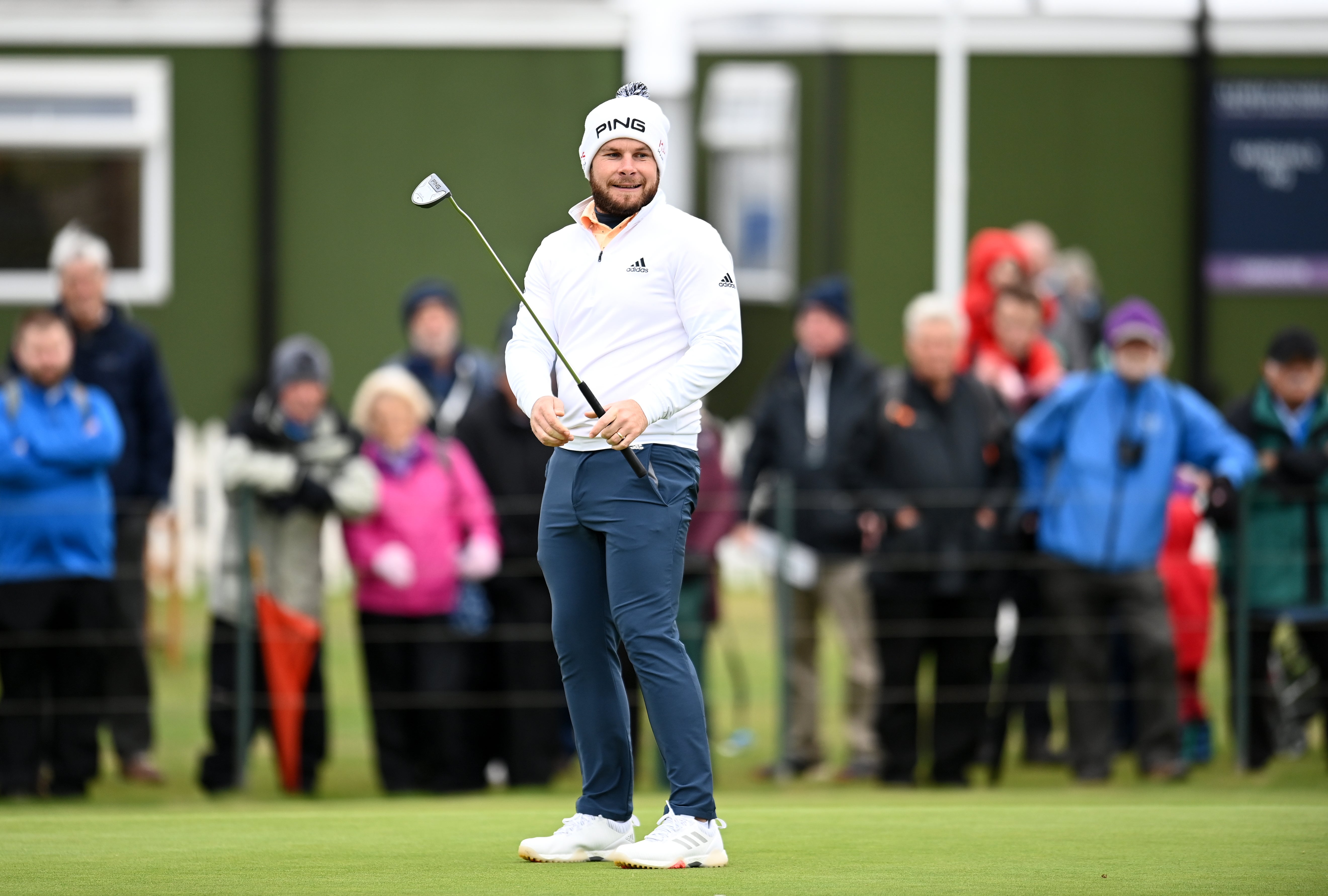 Tyrrell Hatton fired a 70 at Kingsbarns (Malcolm Mackenzie/PA)