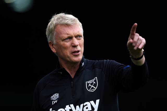 David Moyes wants West Ham to be welcomed in the Europa League and for their fans to behave themselves (Zac Goodwin/PA)
