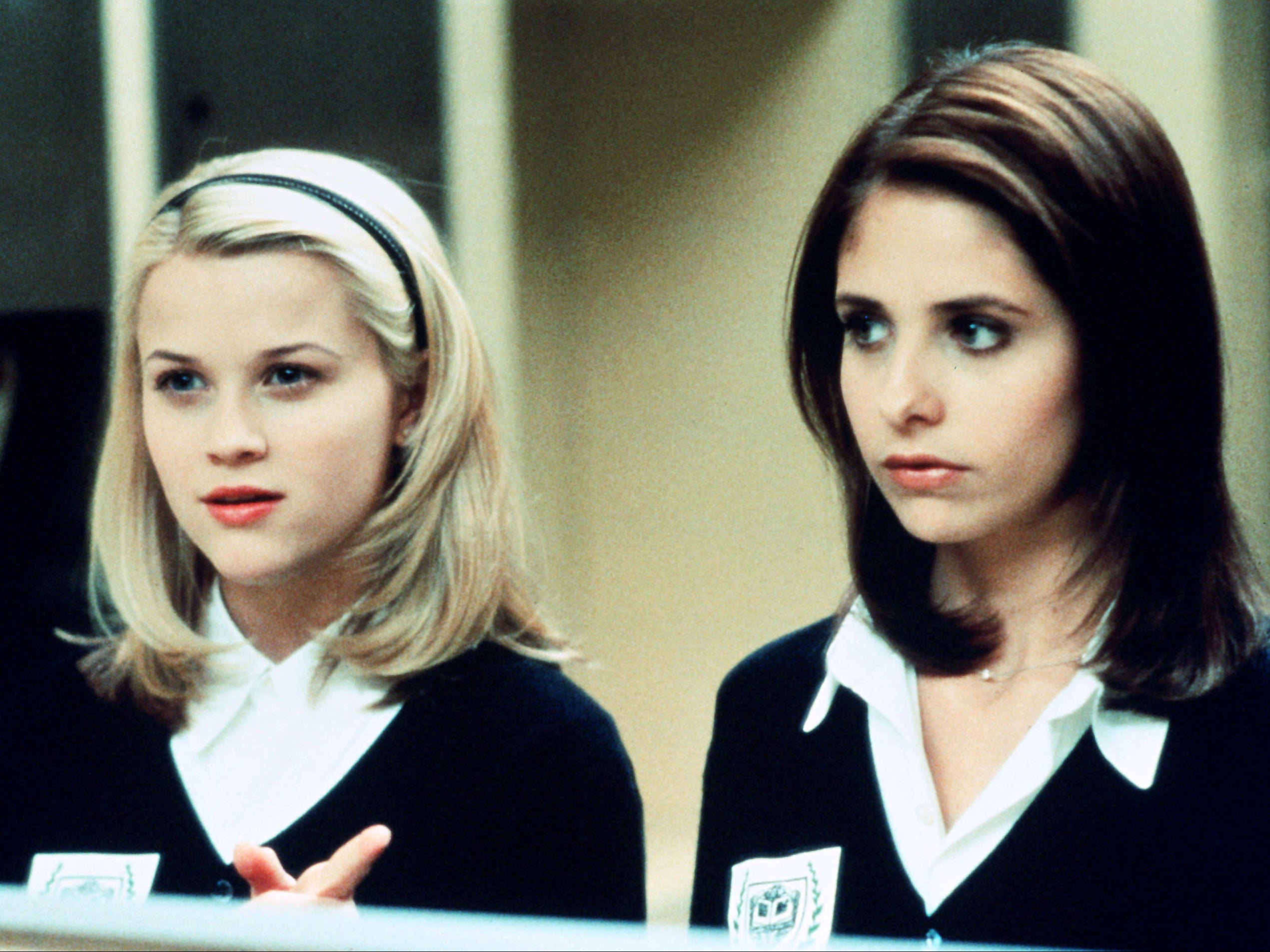 Reese Witherspoon and Sarah Michelle Gellar in ‘Cruel Intentions'
