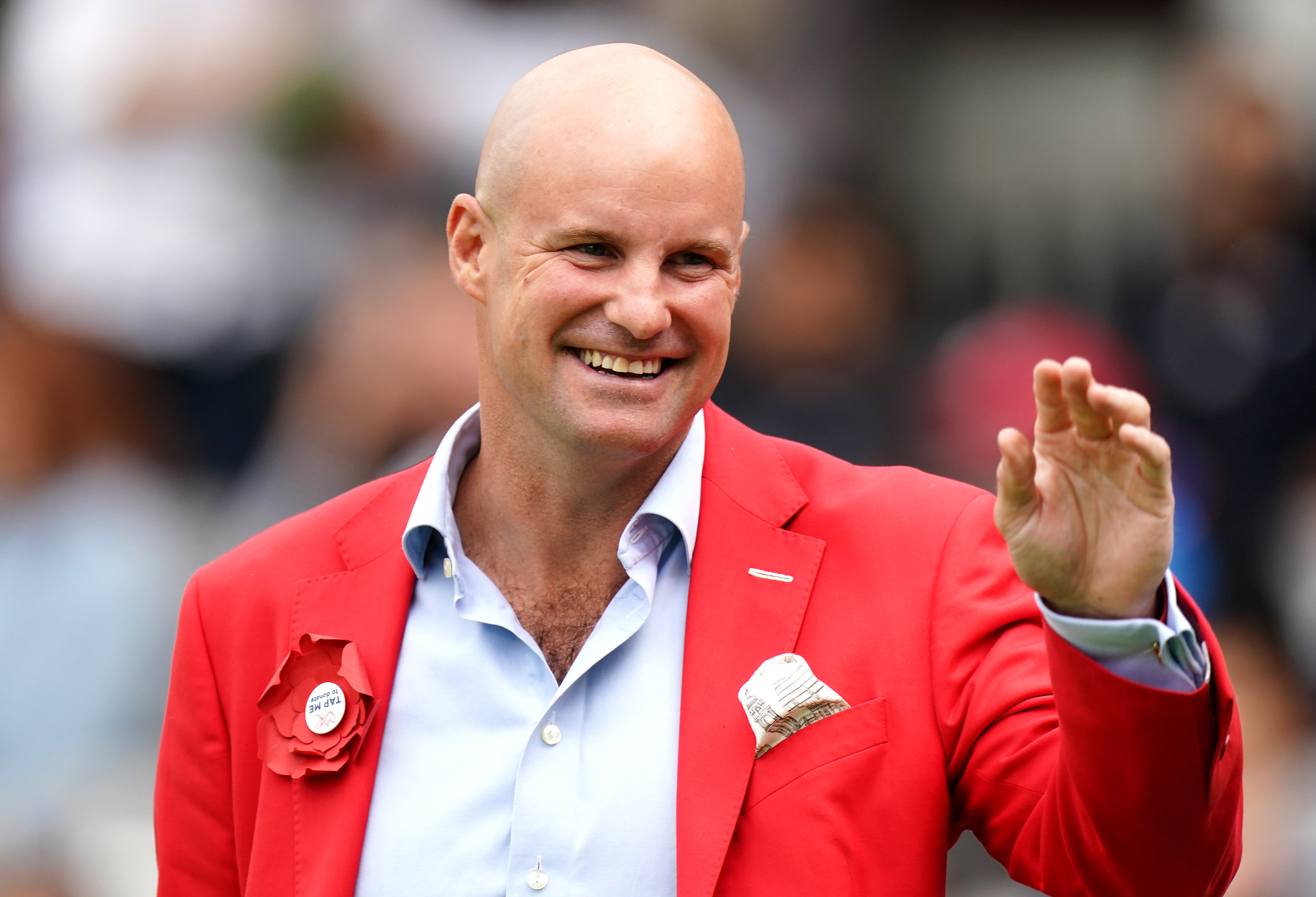 Sir Andrew Strauss has stressed the importance of having open, honest conversations about death (Zac Goodwin/PA)