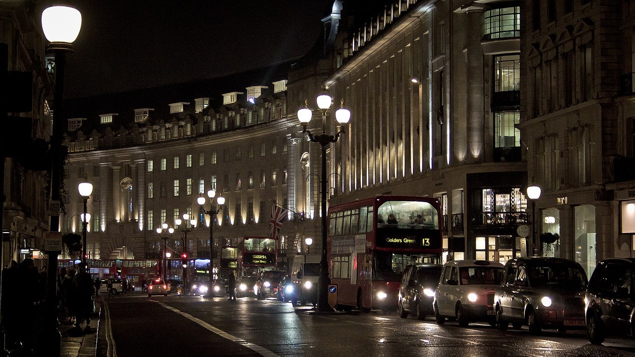 Regent Street, where the hammer attack took place