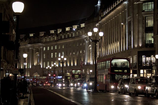 <p>Regent Street, where the hammer attack took place </p>