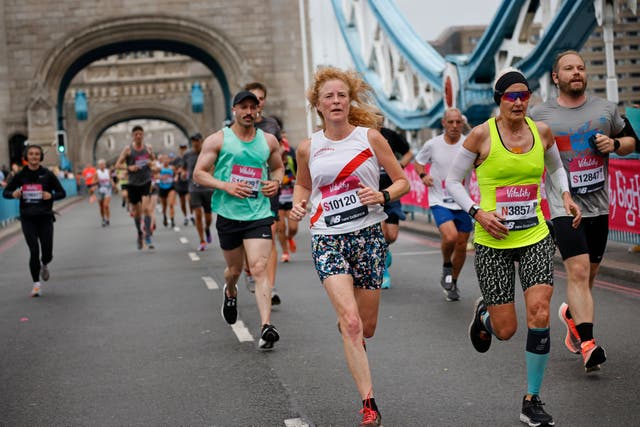 <p>The London marathon will take place on Sunday</p>