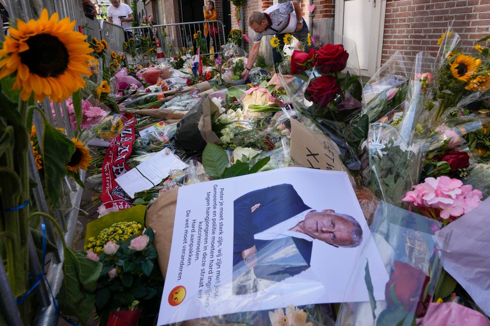 Tributes for slain Dutch crime reporter Peter R de Vries