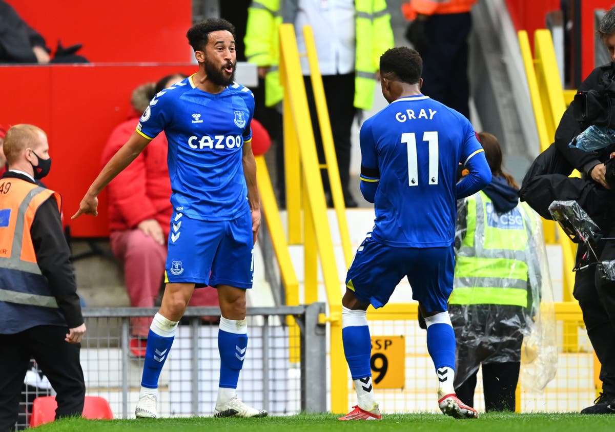 Andros Townsend explains celebration after imitating Cristiano Ronaldo in draw at Man United