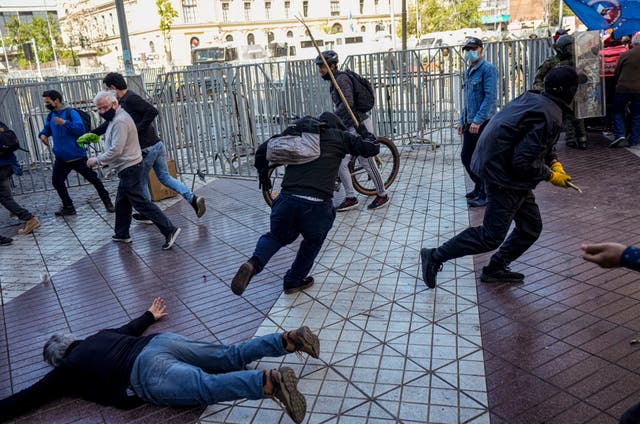 CHILE-MIGRACIÓN-PROTESTAS