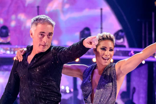 <p>Greg Wise strictly</p>
