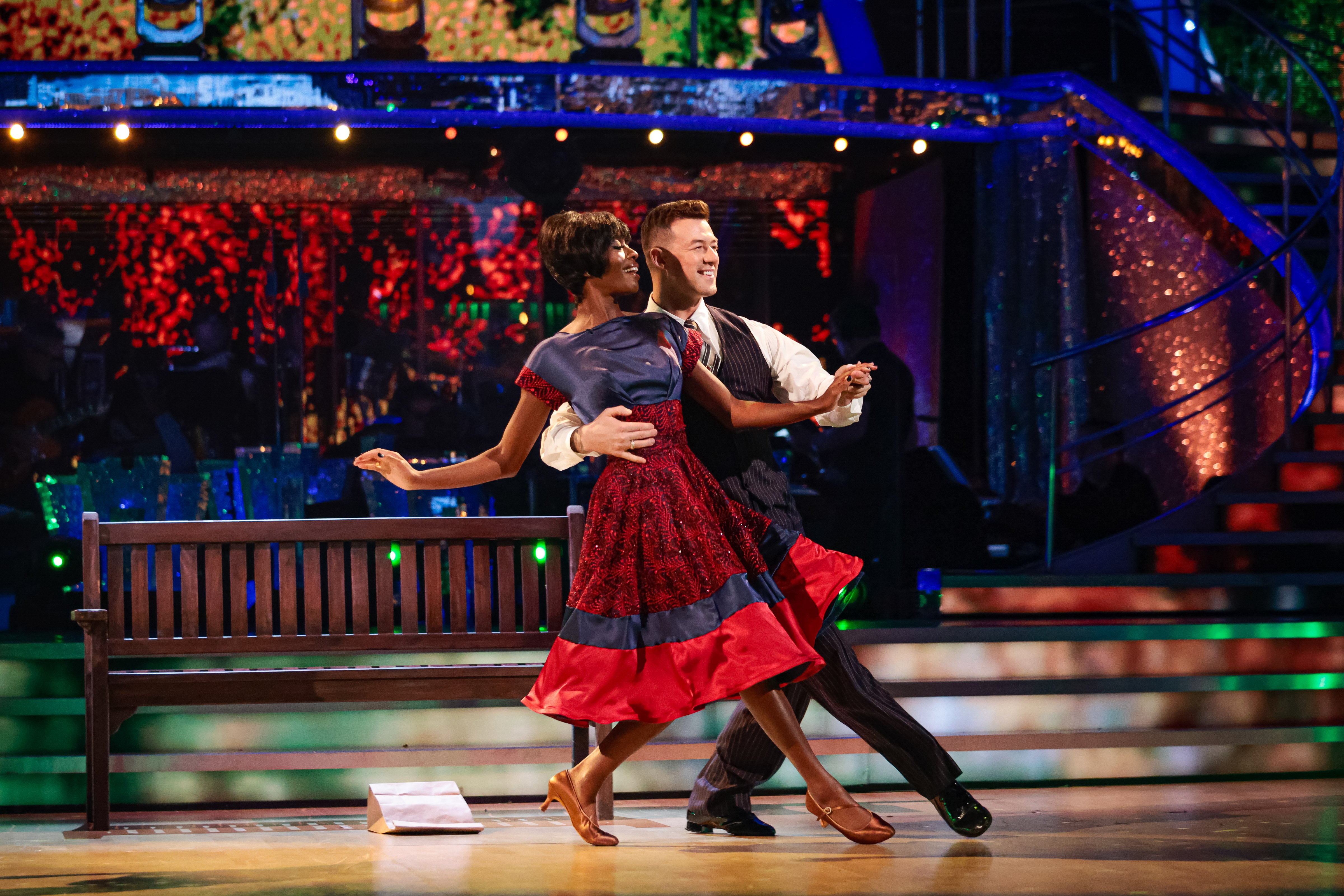 AJ Odudu competes on ‘Strictly’