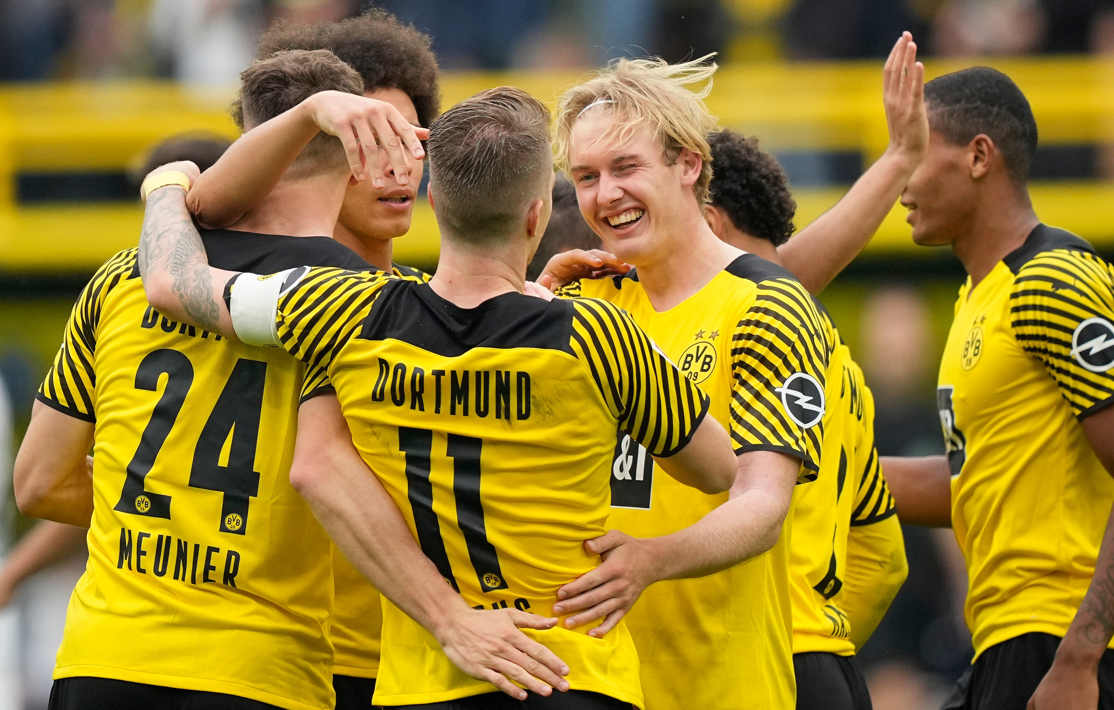 Borussia Dortmund sunk are second in the Bundesliga. (Martin Meissner/AP)