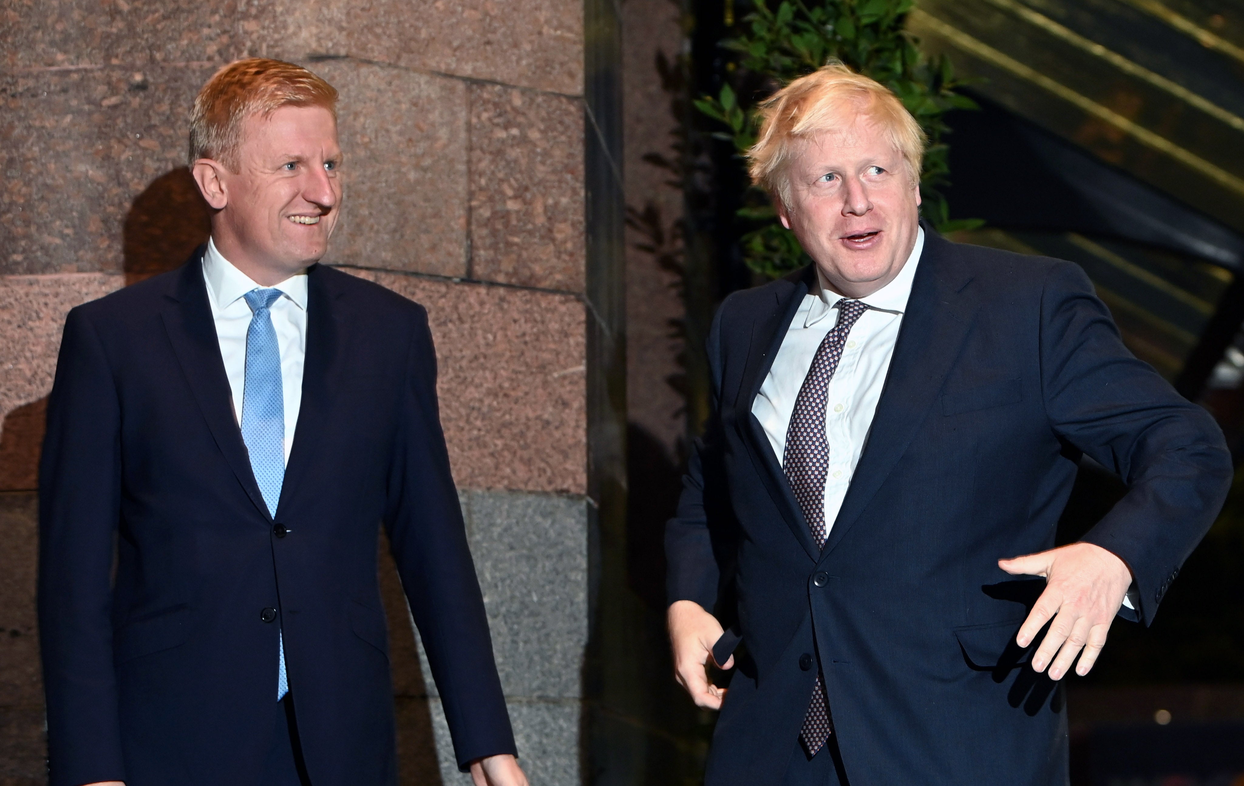 Johnson’s allies have accused Oliver Dowden of a ‘political stitch-up’ after the ex-PM’s diaries were handed to police