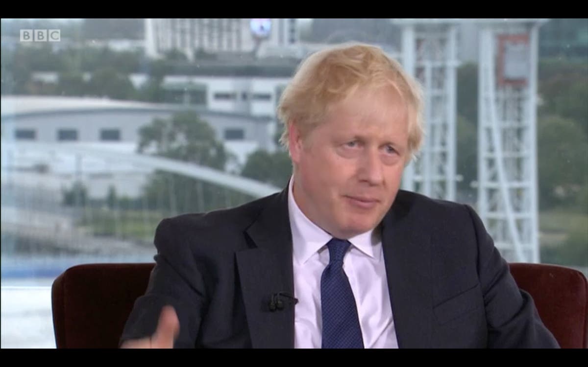 ‘Inappropriate’ to stop £20 cut to Universal Credit, says Boris Johnson