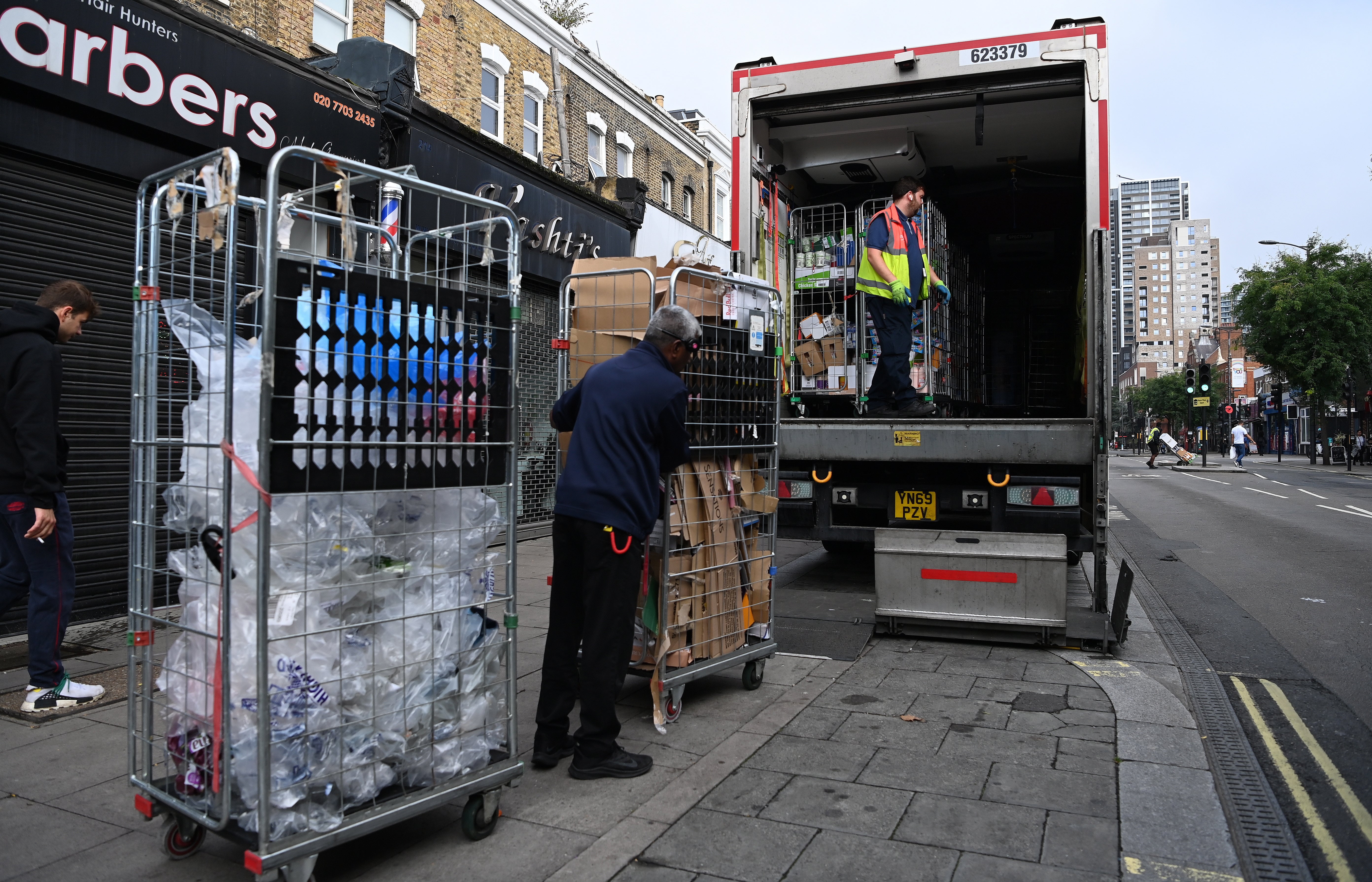 <p>The government hopes that the army of workers brought in from overseas on temporary visas will ‘save Christmas’ </p>