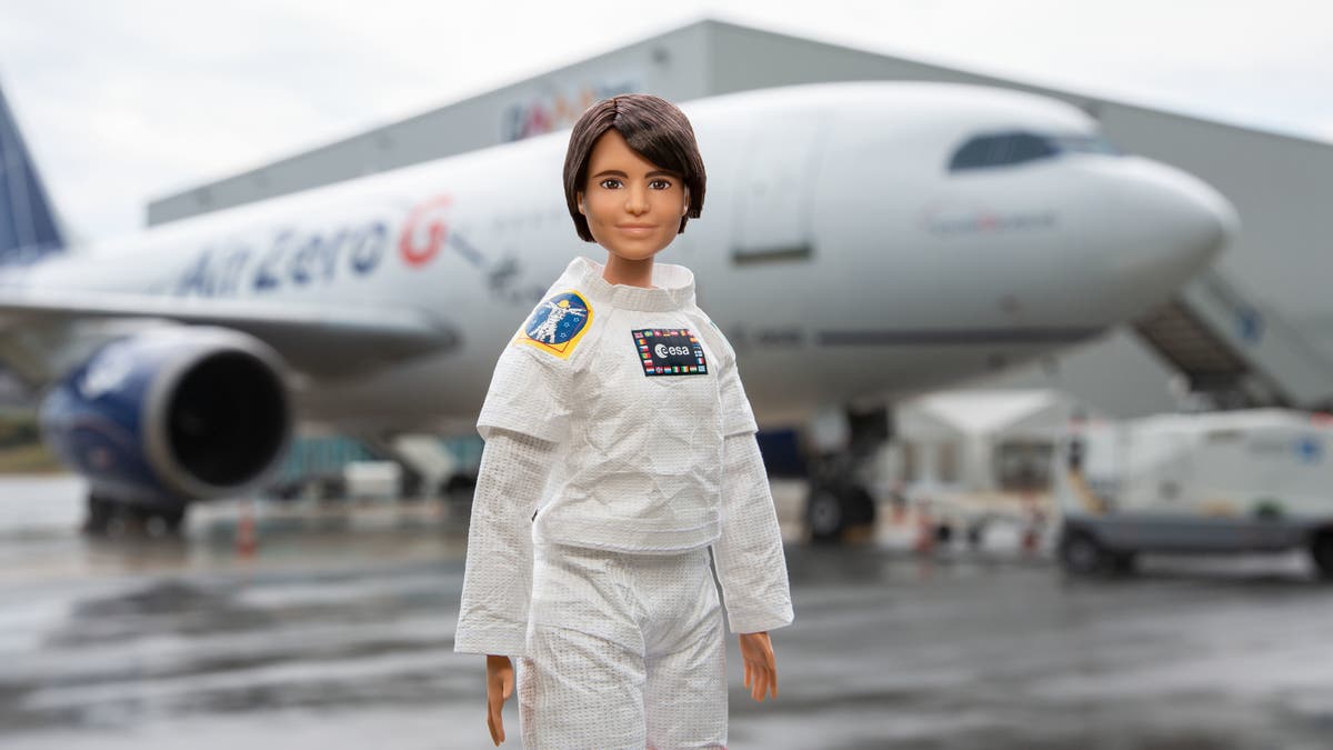 Barbie sent on zero-gravity flight to inspire girls to pursue STEM careers