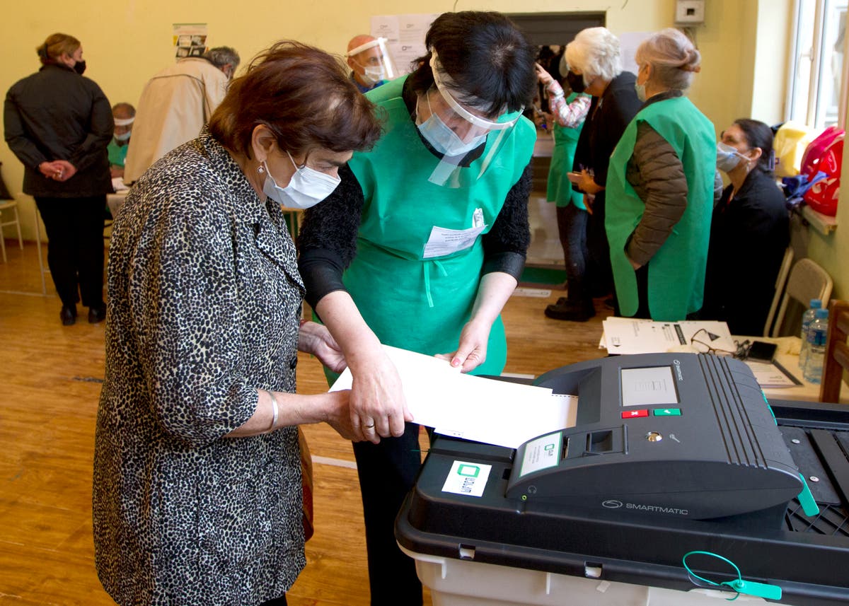 Ruling party in ex-Soviet Georgia leads municipal elections