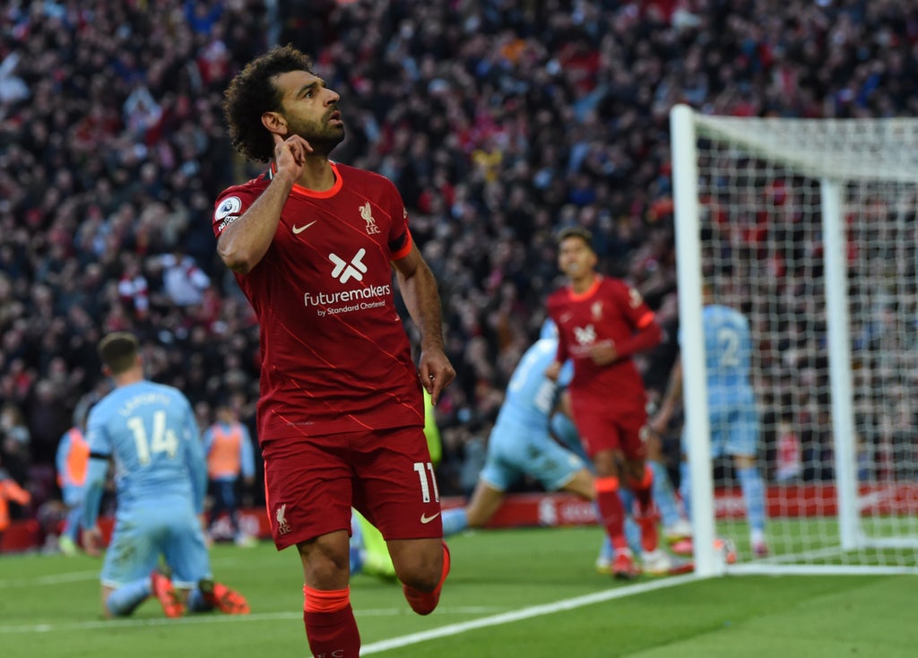 Liverpool vs Man City result: Mohamed Salah produces Messi-esque performance in thrilling draw
