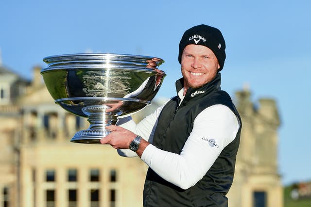 <p>Danny Willett won by two shots at St Andrews</p>