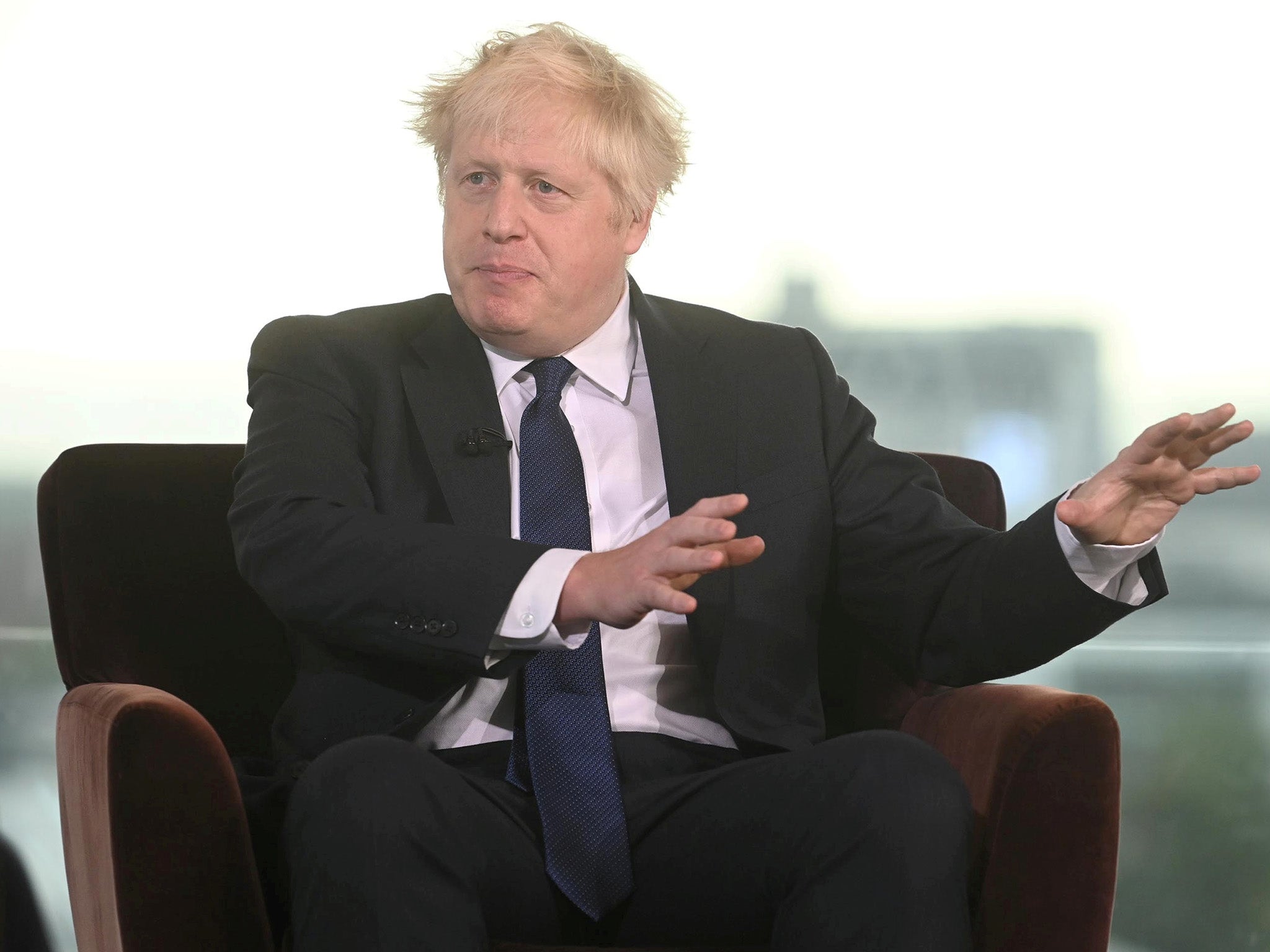 Boris Johnson will urge workers to go back to the office in his Tory conference speech on Wednesday