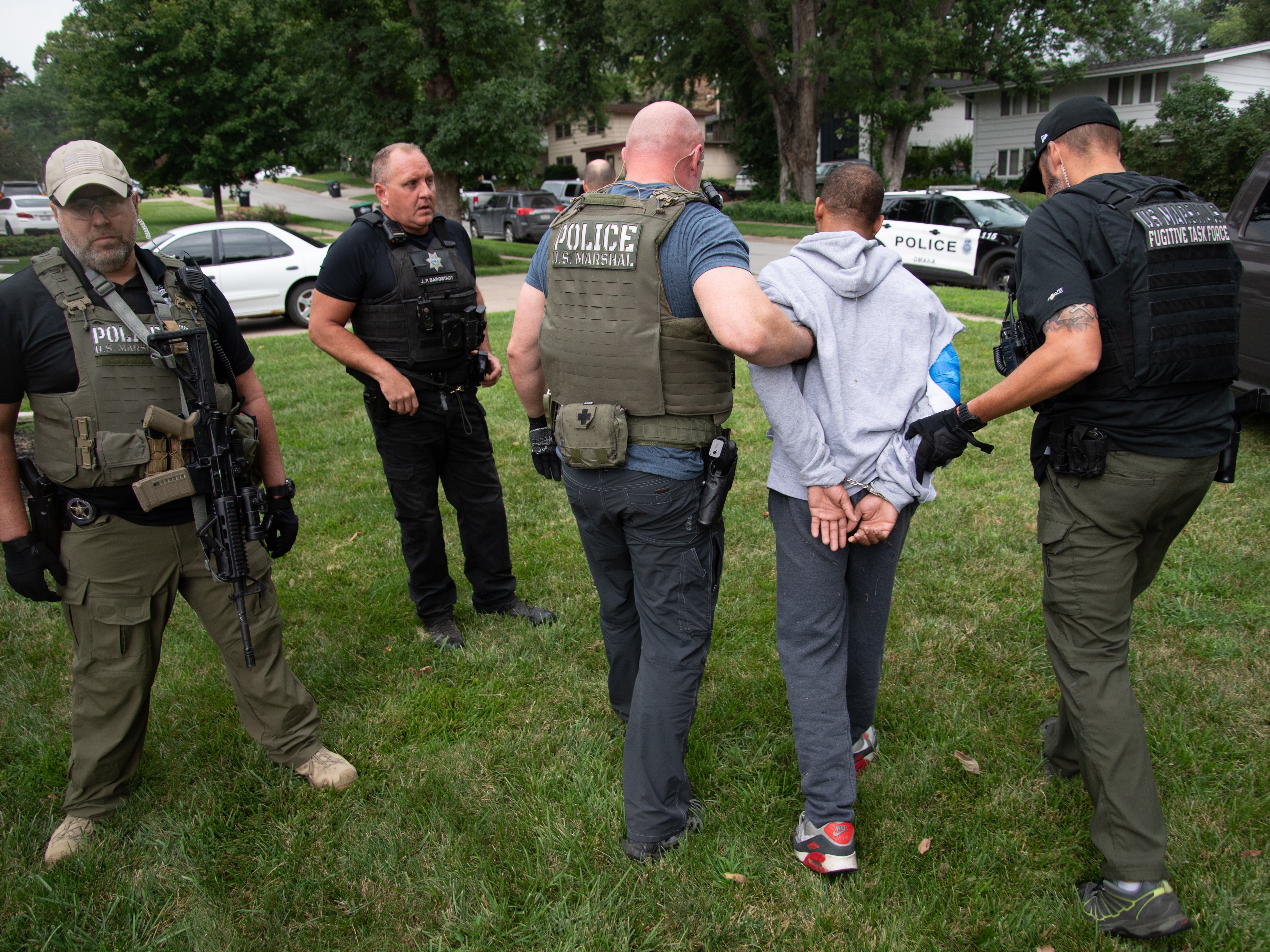 <p>A four-month operation led by the US Marshals Service Metro Fugitive Task Force and the Omaha Police Department to mitigate and dismantle gang activity in the Omaha metro area has resulted in 231 arrests</p>