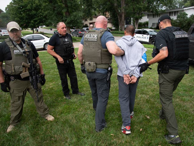 <p>A four-month operation led by the US Marshals Service Metro Fugitive Task Force and the Omaha Police Department to mitigate and dismantle gang activity in the Omaha metro area has resulted in 231 arrests</p>