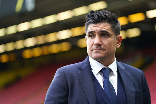 Xisco Munoz said he did not expect his departure as Watford manager (John Walton/PA)
