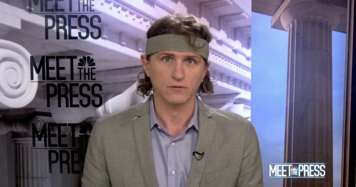 Reporter’s headband on morning politics show raises eyebrows
