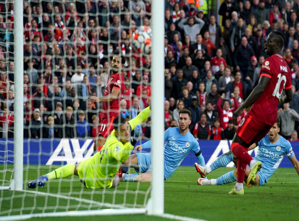 <p>Salah’s goal against Manchester City was simply genius </p>