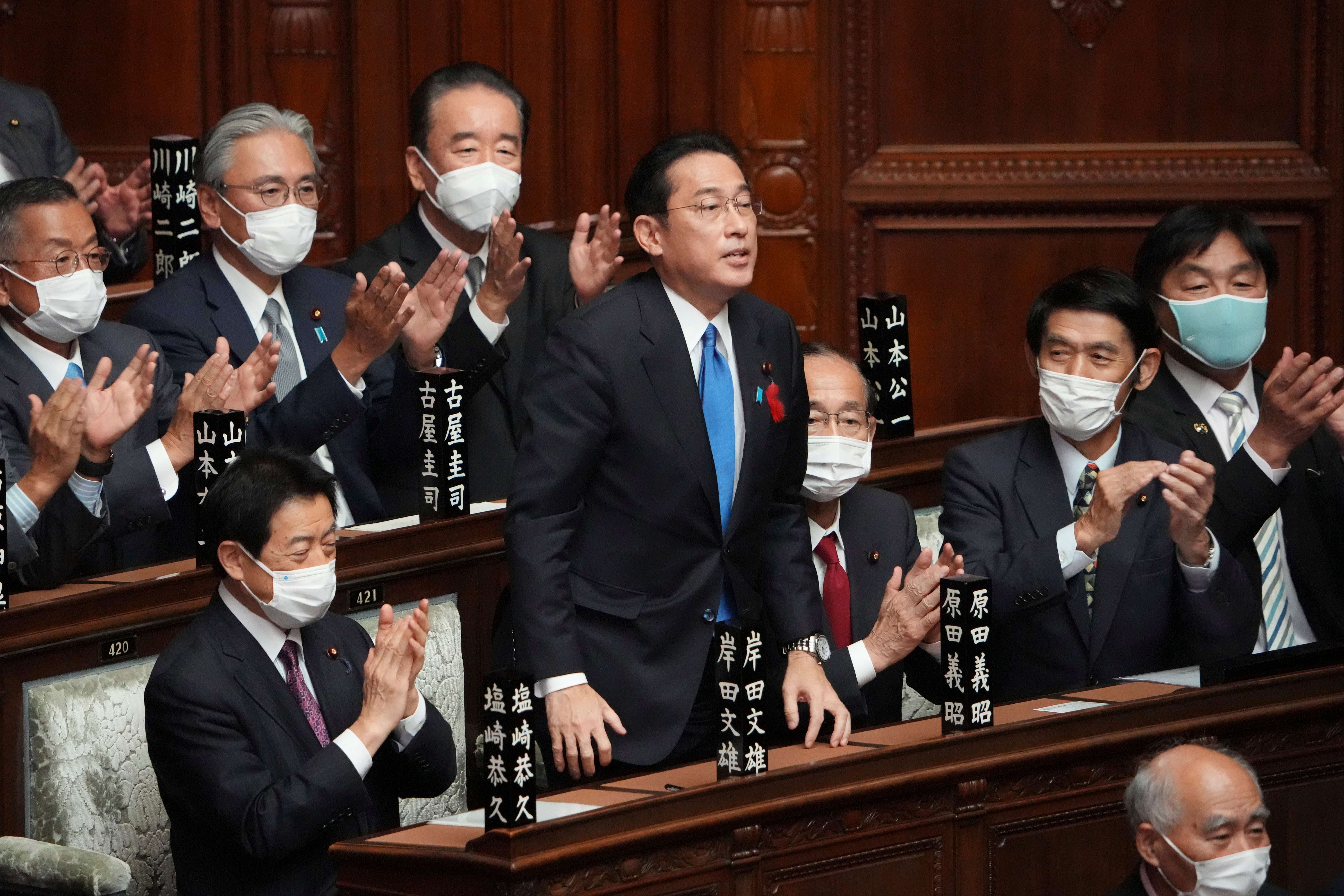 Fumio Kishida won the governing party’s leadership election last week