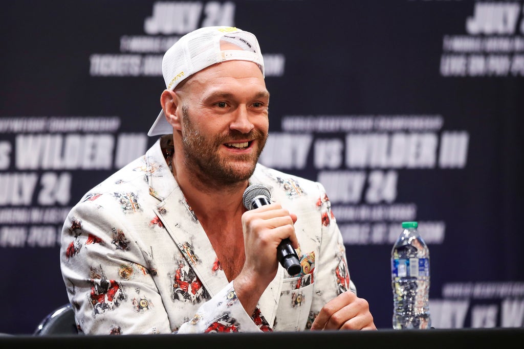 Tyson Fury says he will be a ‘very sad, lonely person’ after retiring from boxing