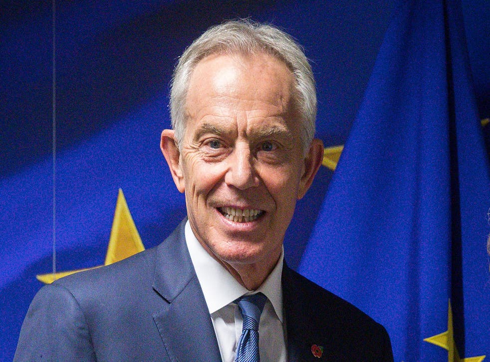 <p>Tony Blair, trying to be helpful </p>