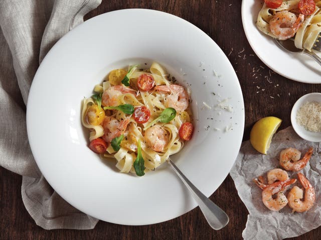 <p>Frozen prawns are a freezer staple that can be counted on to save dinner any night </p>