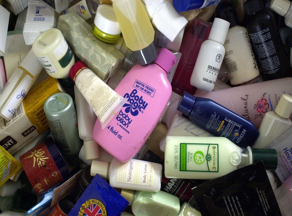 <p>The average bathroom has at least two bottles waiting to be recycled </p>
