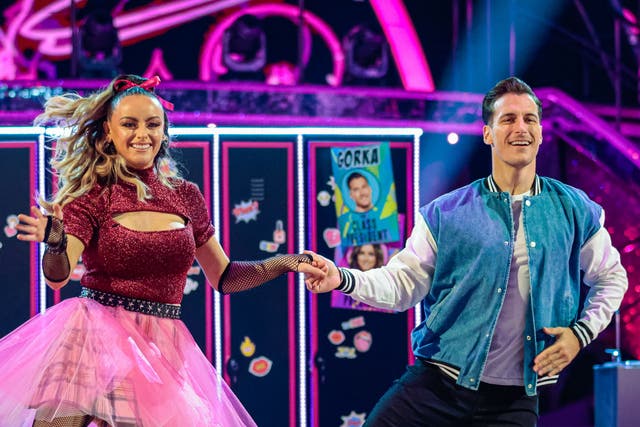<p>Gorka Marquez and Katie McGlynn on ‘Strictly Come Dancing'</p>