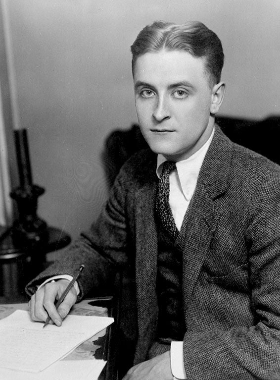 A publicity shot of Fitzgerald from 1921, four years before the novel that defined his career was published