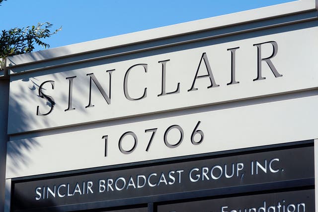 <p>A Sinclair Broadcast Group representative called the incident ‘just bad judgment’ </p>