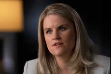 Facebook whistleblower says company spreads hate speech for profit