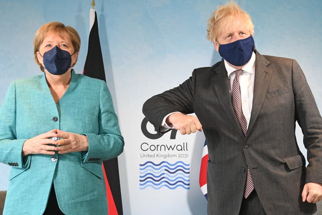 <p>Boris Johnson and Angela Merkel haven’t always seen eye to eye, but the PM cannot afford a decline in relations when the incoming administration takes office </p>