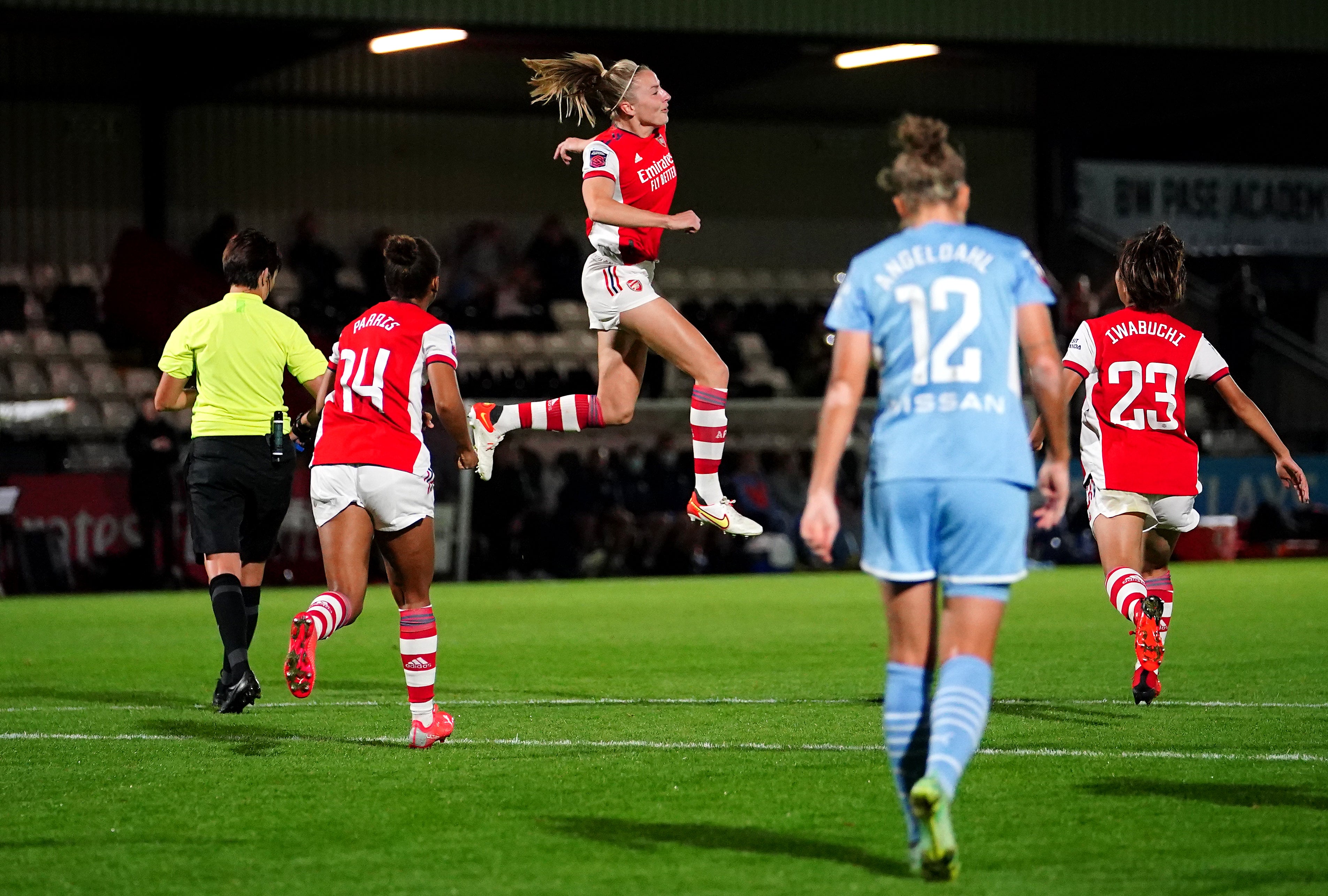 Arsenal are flying this season (Dominic Lipinski/PA)