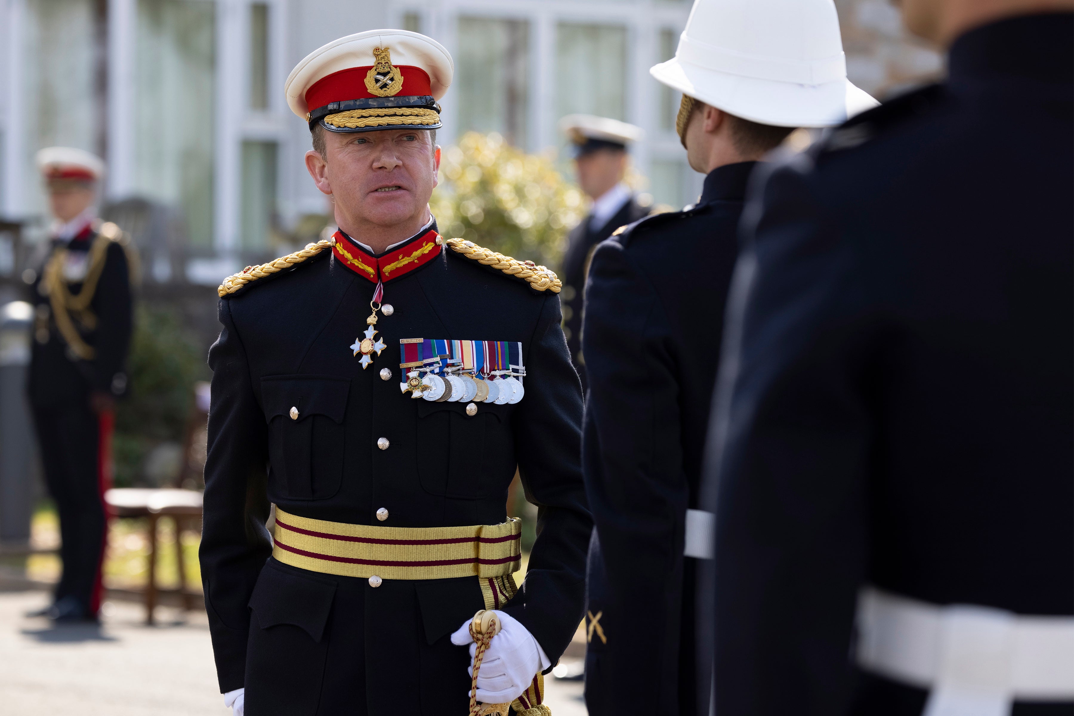 Major General Matthew Holmes was Commandant General up until April this year