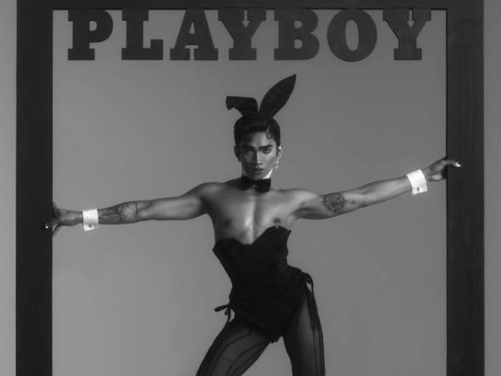 Playboy Makes History By Featuring Gay Man Wearing Iconic Bunny Outfit On Cover Indy100