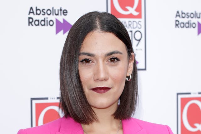 <p>Nadine Shah pictured at the Q Awards in 2019</p>