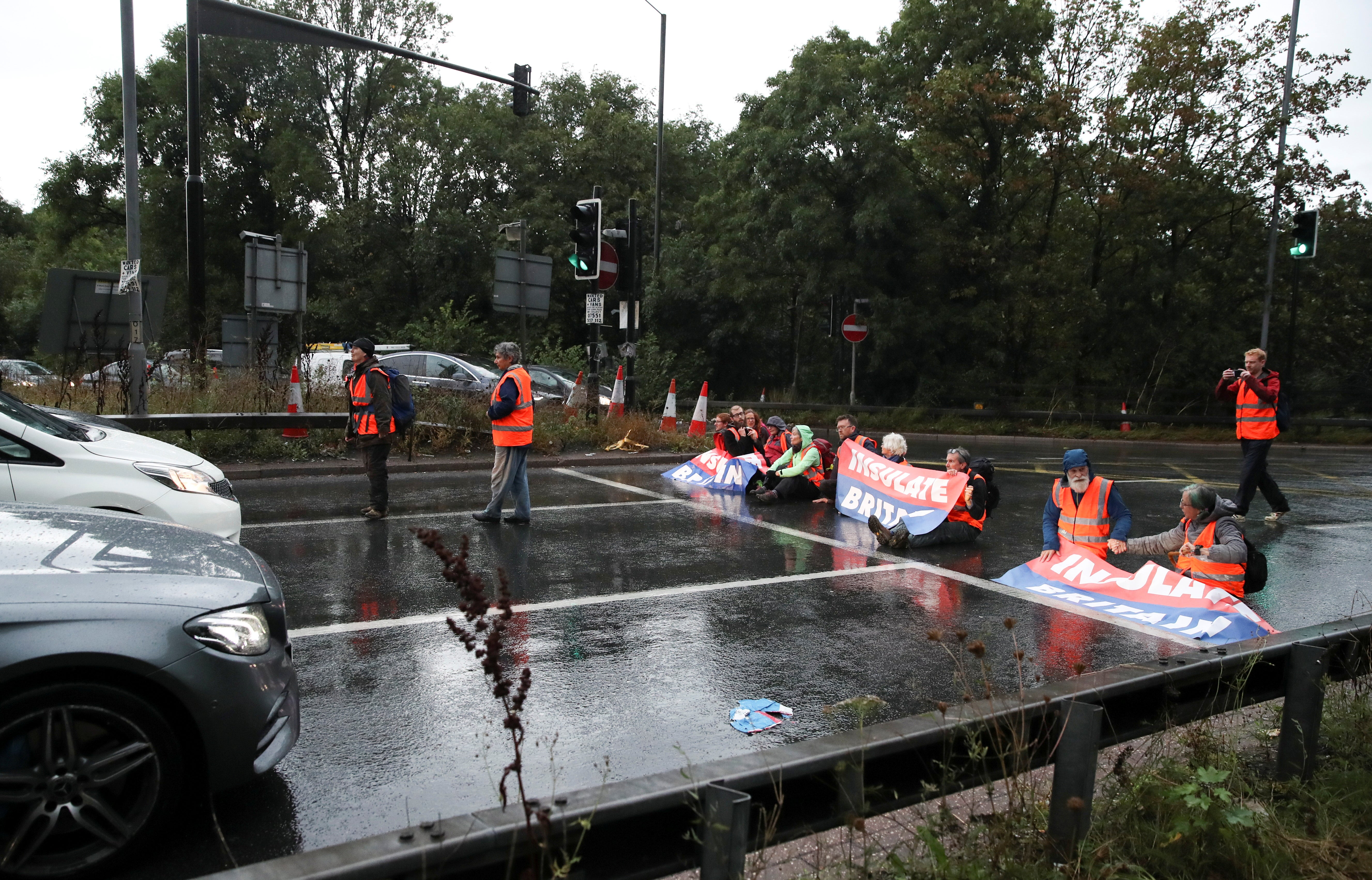 <p>The new powers will enable police to stop and search those suspected of carrying equipment to be used in a protest </p>