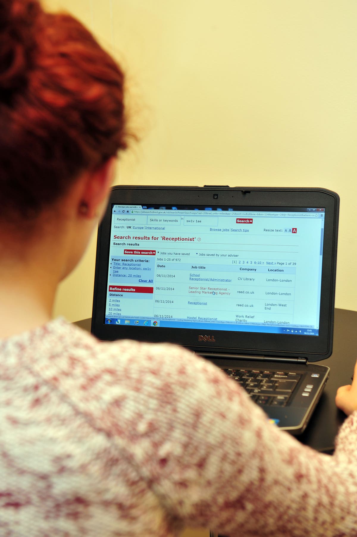 One in 20 workers &lsquo;hoping to switch jobs before Christmas&rsquo;