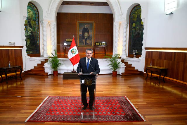 PERU-EXPRESIDENTE DENUNCIA