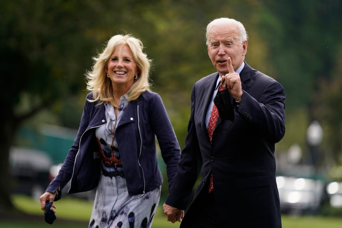 Biden eager to get out of DC, push benefits of spending plan