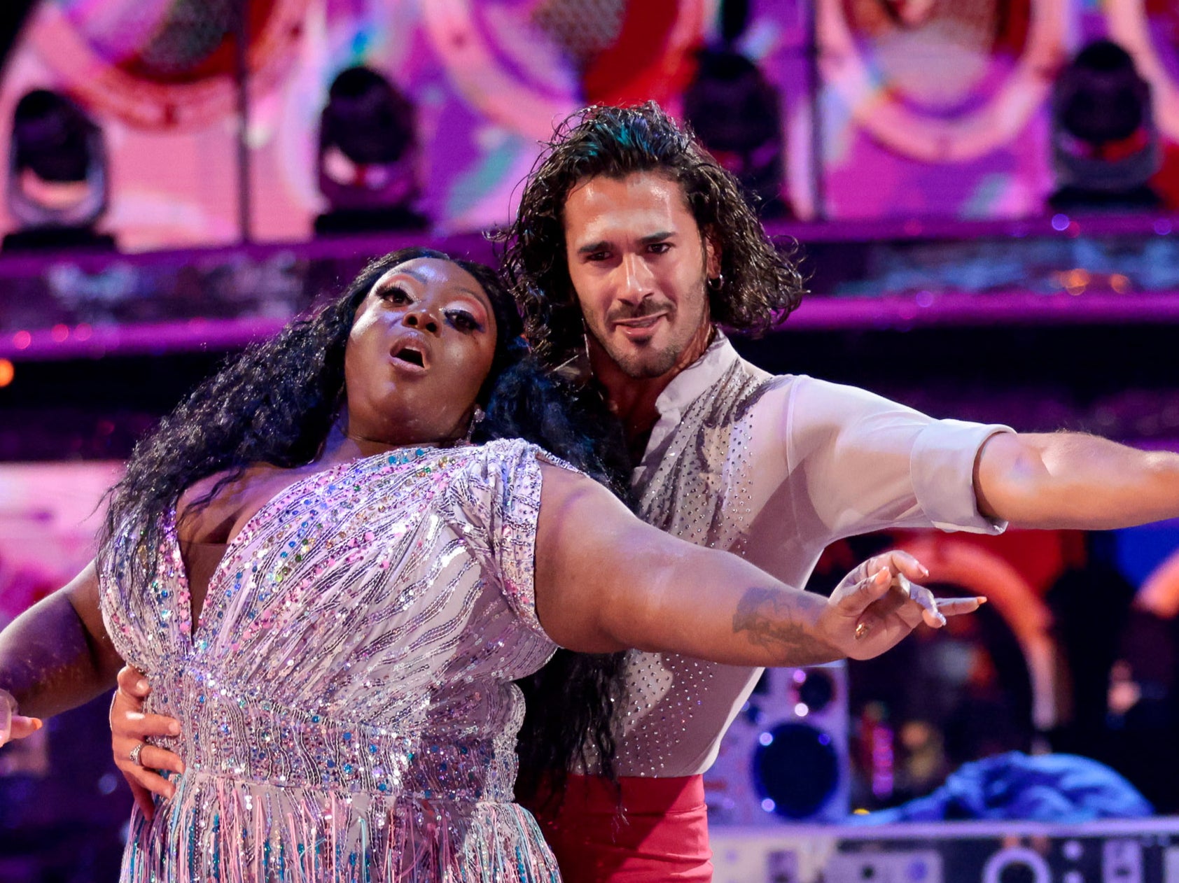 Graziano Di Prima and Judi Love on ‘Strictly Come Dancing'