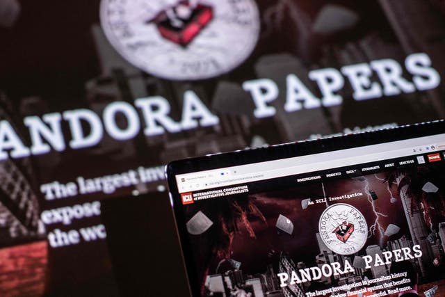 <p>The Pandora Papers involved the leak of more than 11.9 million financial records</p>